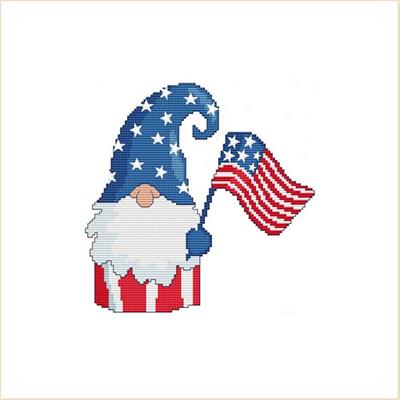 Patriotic Flag Gnome